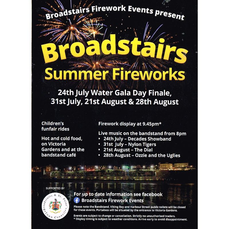 Broadstairs Summer Fireworks